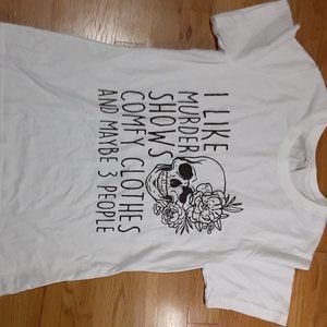 Murder shows shirts